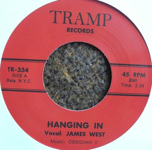 James West – Hanging In / When Is She Coming Vinyl, 7"