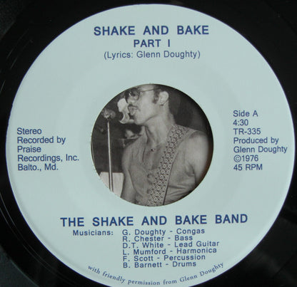 The Shake &amp; Bake Band - Vinilo Shake And Bake Pt.I/II, 7"
