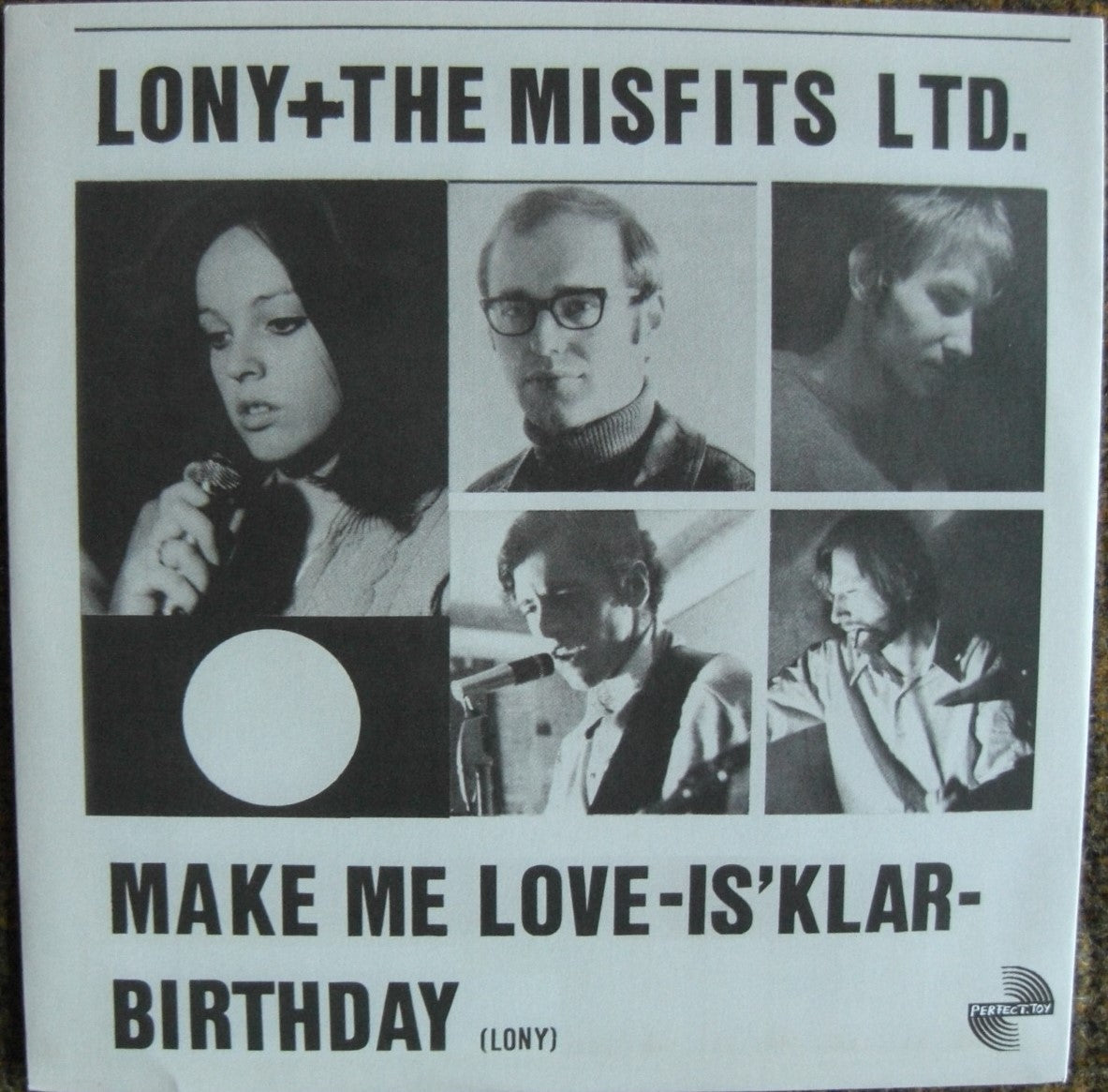 Lony + The Misfits Ltd. – Make Me Love (Is' Klar) / Birthday Vinyl, 7"