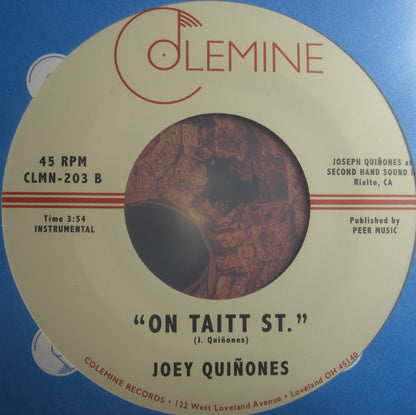 Joey Quinones – For You / On Taitt St. Vinyl, 7"