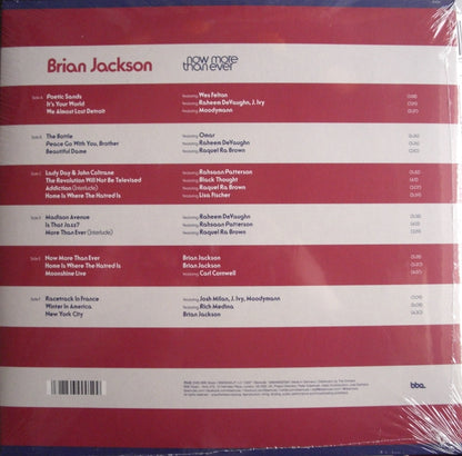 Brian Jackson - Now More Than Ever 3x Vinyl, LP, Album