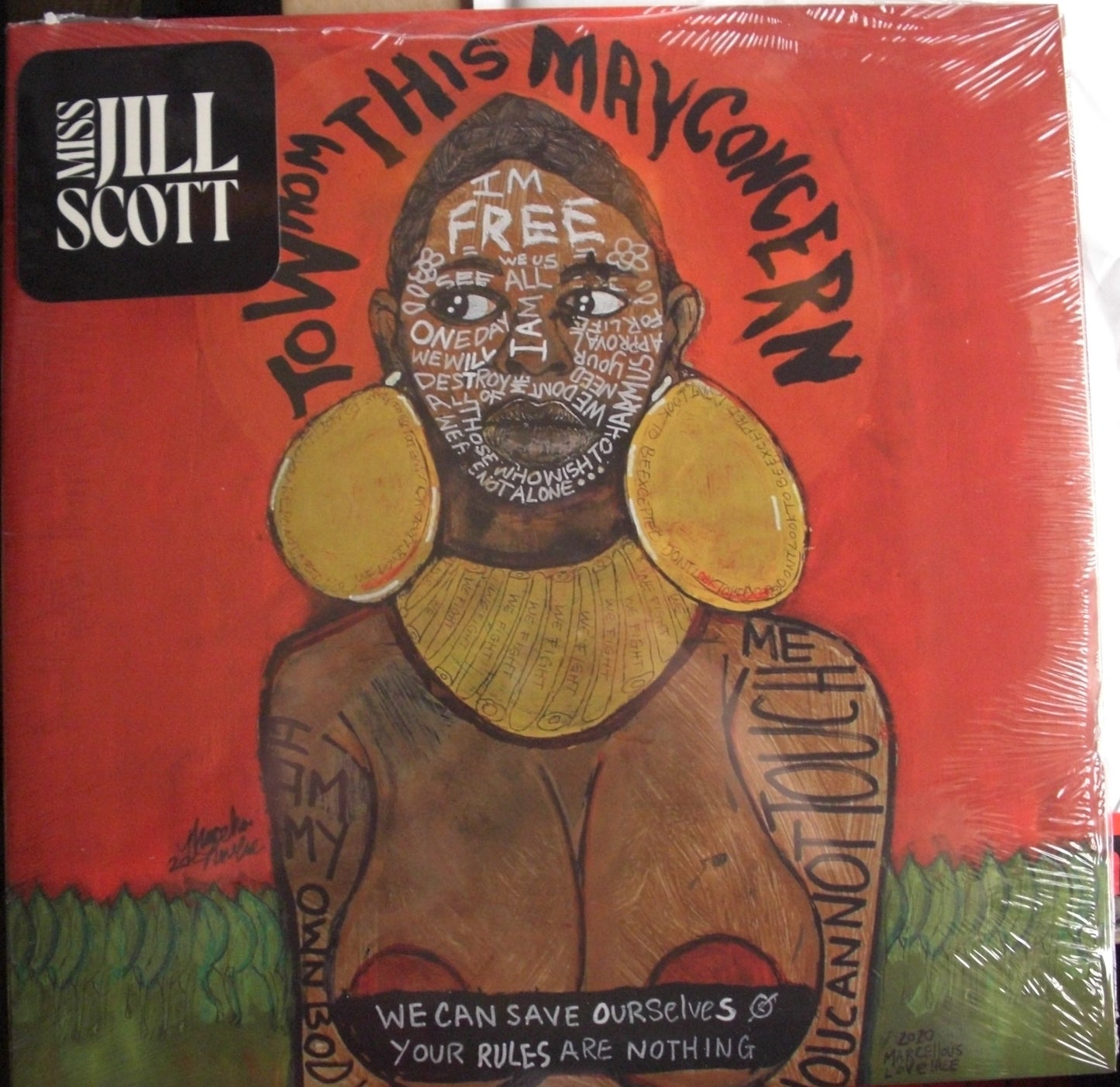 Jill Scott - To Whom This May Concern 2x Vinyl, LP, Album Orange