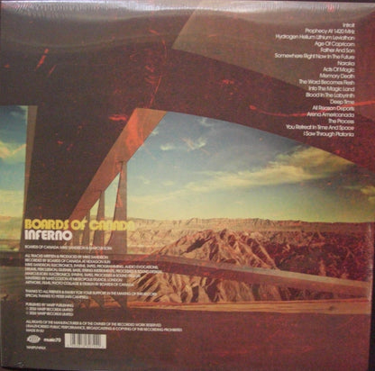 Boards Of Canada - Inferno 2x Vinyl, LP, Album, Limited Deluxe Edt. red