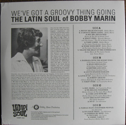 We've Got A Groovy Thing Going - The Latin Soul Of Bobby Marin 2x Vinyl LP Compilation
