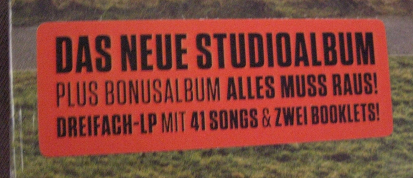 Die Toten Hosen - Trink aus, wir müssen gehen! / Alles muss raus! 3x Vinyl, LP, Album