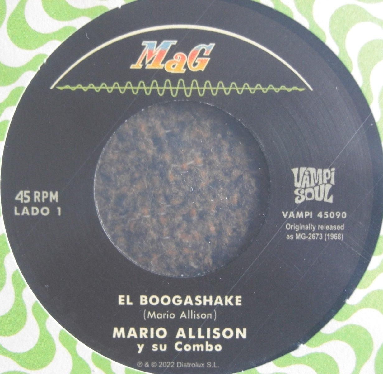 Mario Allison Y Su Combo – El Boogashake / Descargando Vinyl, 7"