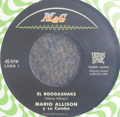 Mario Allison Y Su Combo – El Boogashake / Descargando Vinyl, 7"