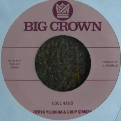 Derya Yıldırım &amp; Grup Şimşek – Vinilo Cool Hand / Yakamoz, 7"