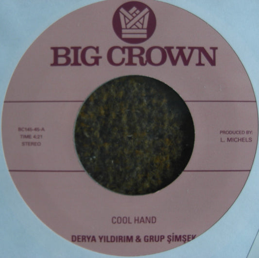 Derya Yıldırım & Grup Şimşek – Cool Hand / Yakamoz Vinyl, 7"