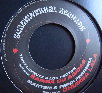 Tony Lavrutz & Los Protos - Samba Du Adidas / Chumba Lala Vinyl, 7"