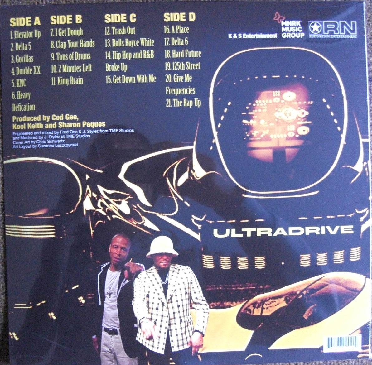 Ultramagnetic MC's – Kool Keith x Ced Gee 2 x Vinyl, LP yellow/ blue