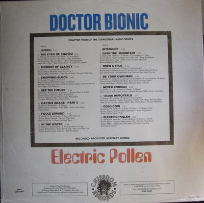 Doctor Bionic - Electric Pollen Vinyl, LP, Album, Limited Edt sky blue