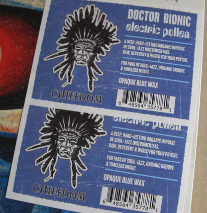 Doctor Bionic - Electric Pollen Vinyl, LP, Album, Limited Edt sky blue