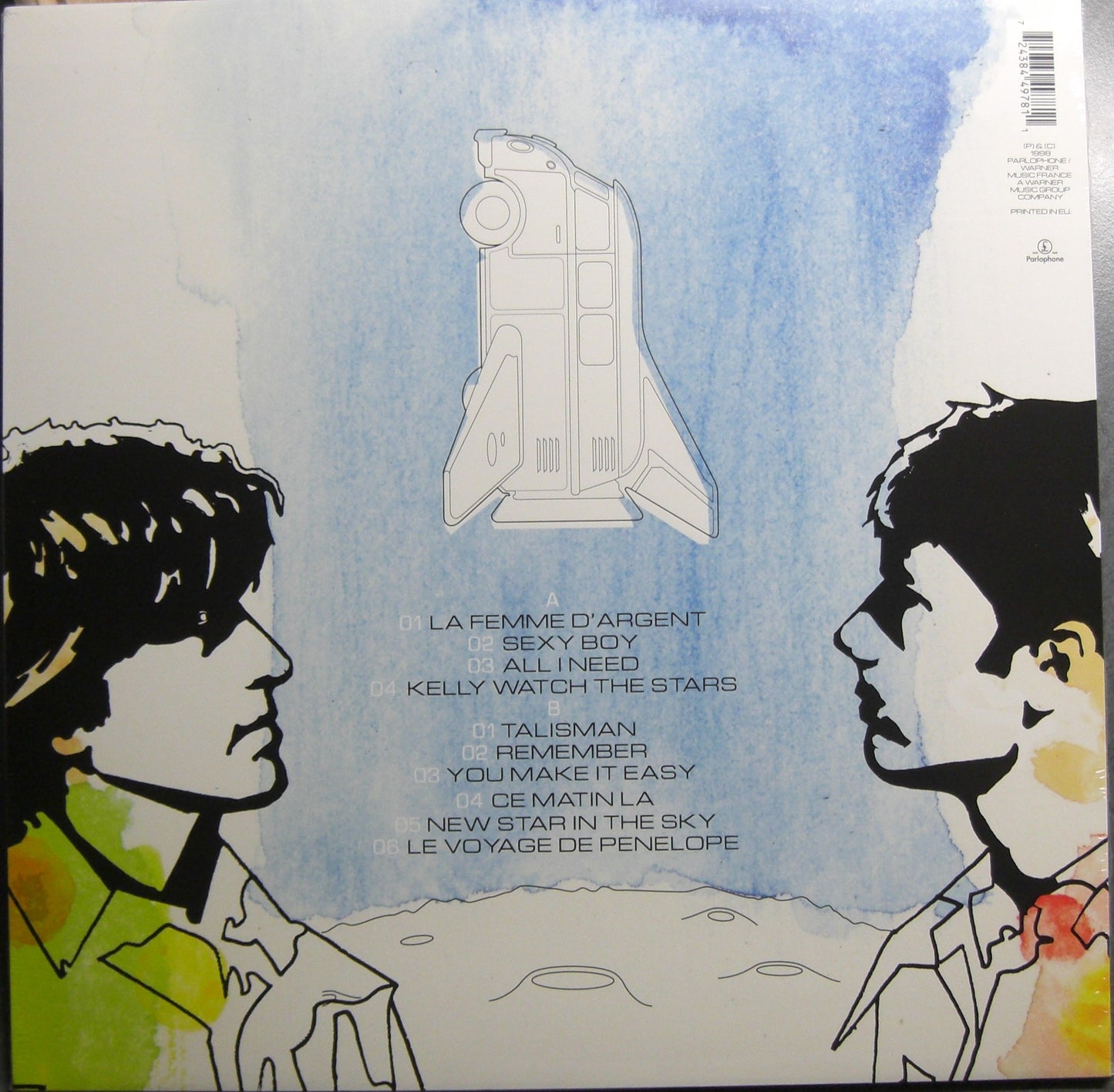 AIR French Band – Moon Safari Vinyl, LP, Album Repress 2023