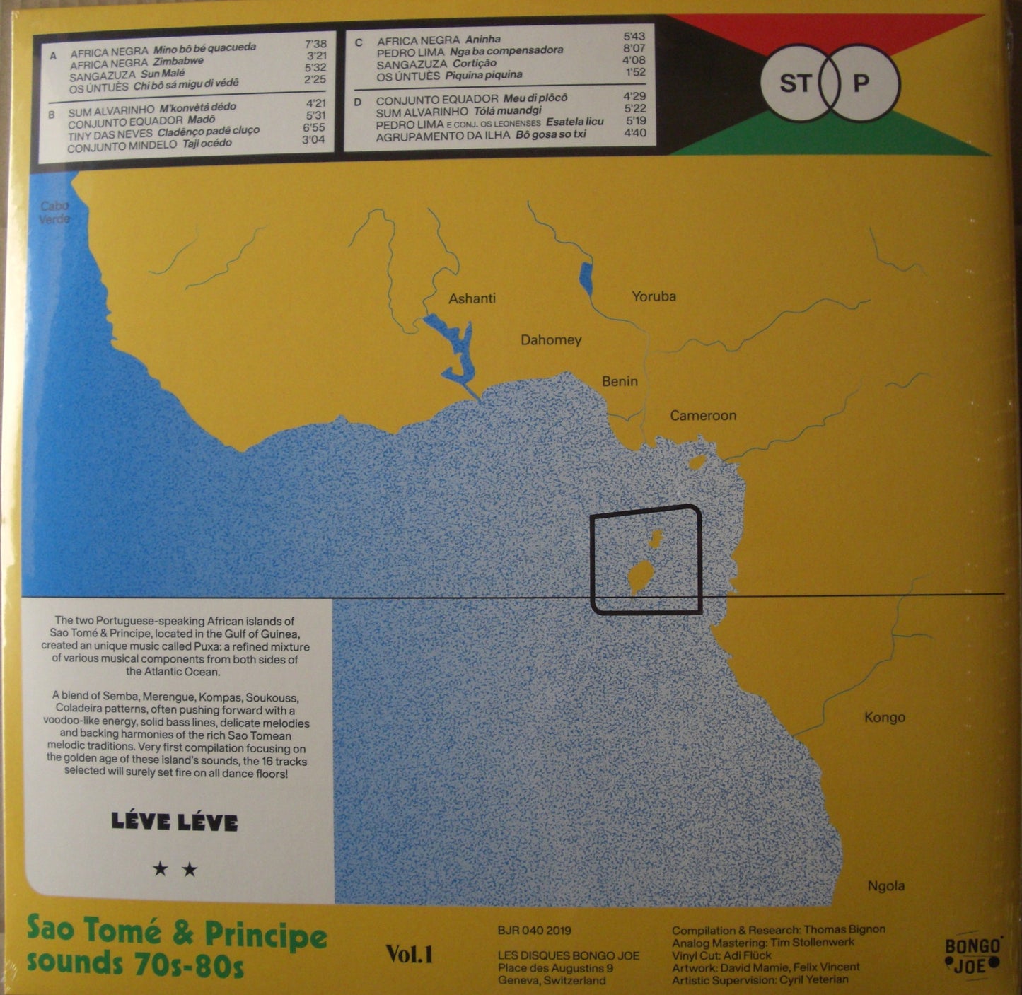 Various – Leve Leve : Sao Tomé & Principe Sounds 70s-80s Vol.1 Vinyl, 2xLP, Compilation