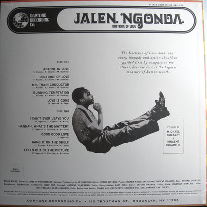 Jalen Ngonda - Doctrine Of Love Vinyl, LP, Album