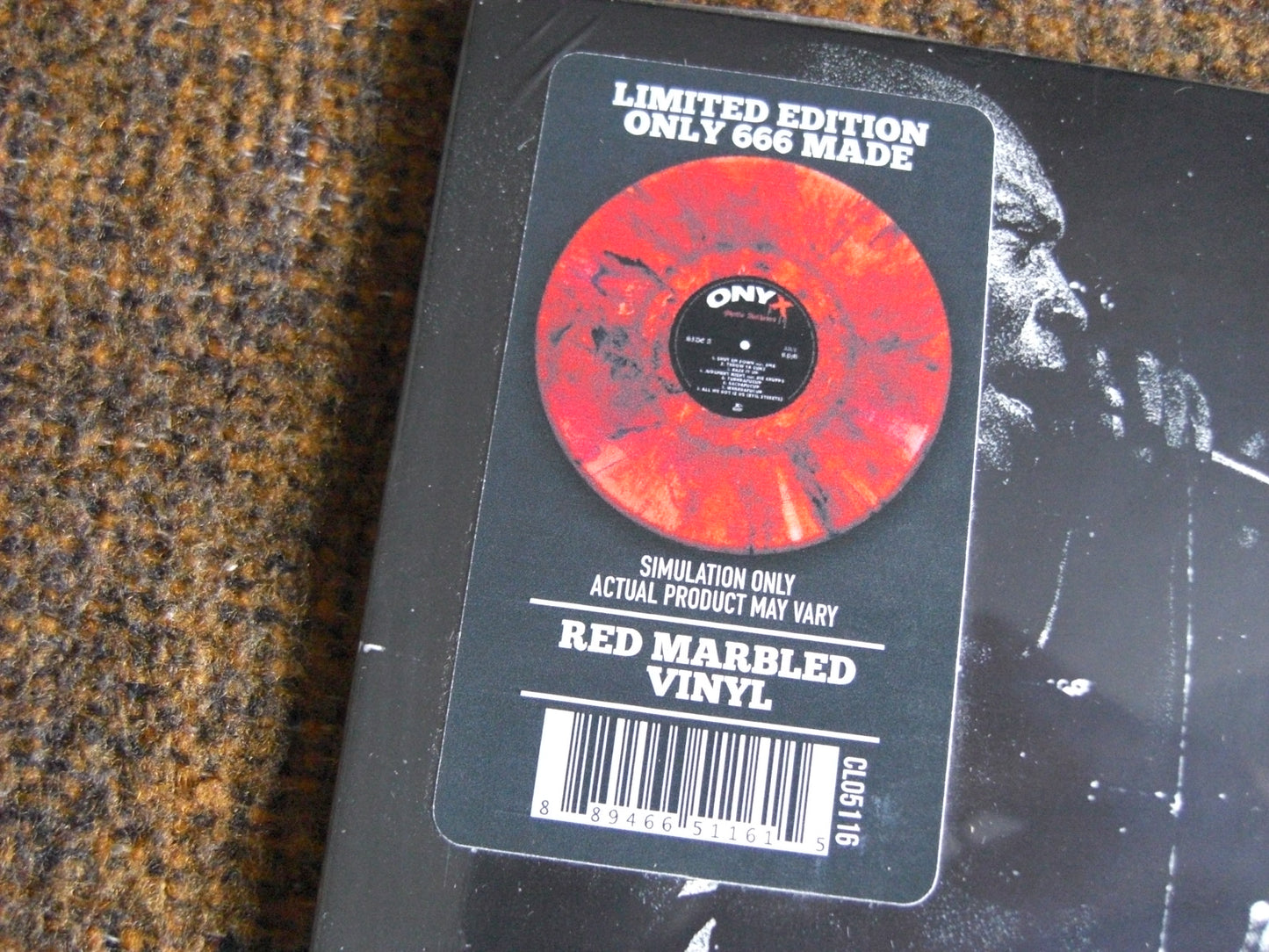 Onyx – Ghetto Anthems Vinyl, LP, Album, Limited Edt red