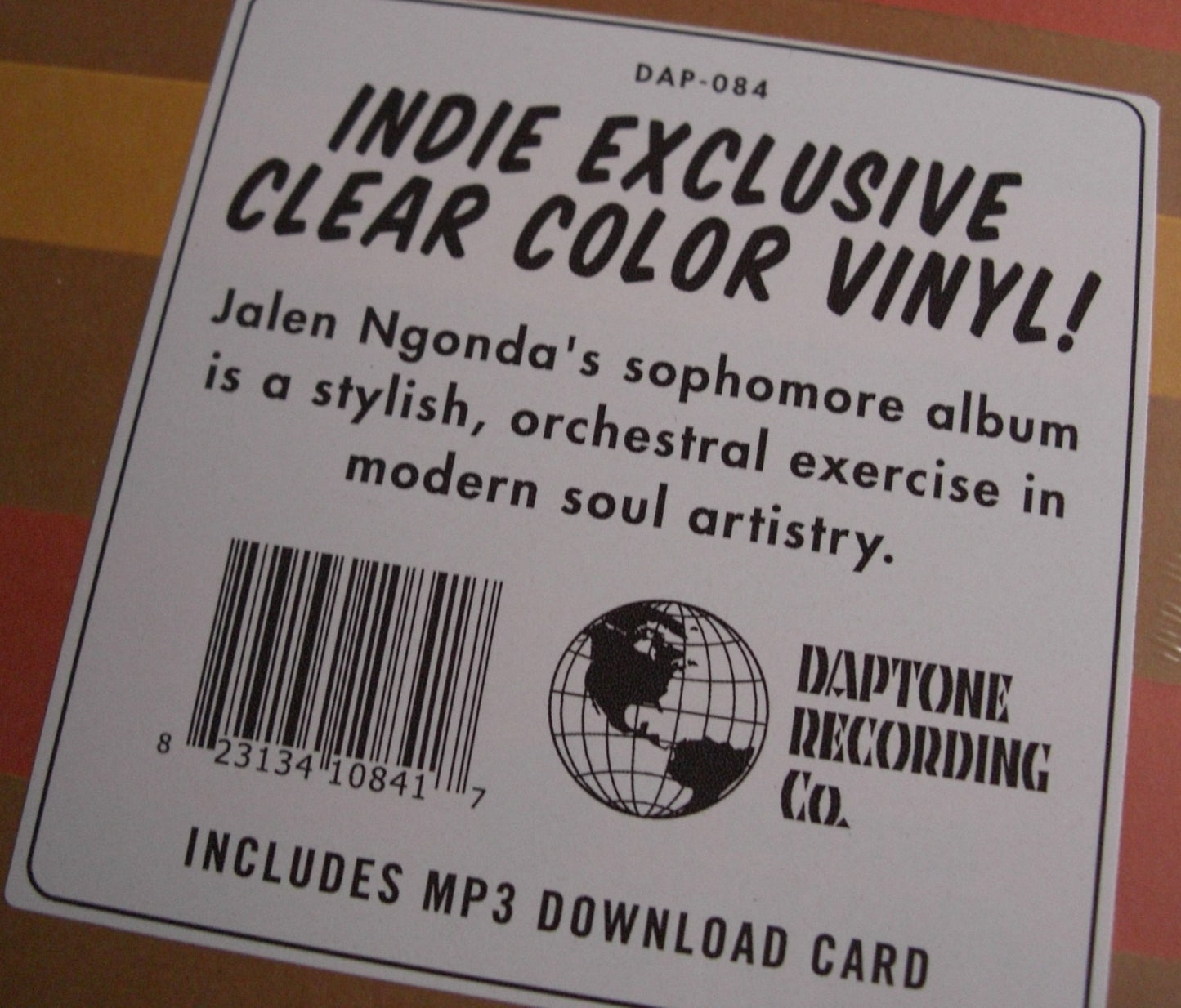 Jalen Ngonda - Doctrine Of Love Vinyl, LP, Album, Limited Edt clear