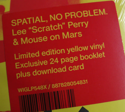 Lee 'Scratch' Perry & Mouse On Mars - Spatial, No Problem Vinyl, LP, Album, Limited Edt yellow