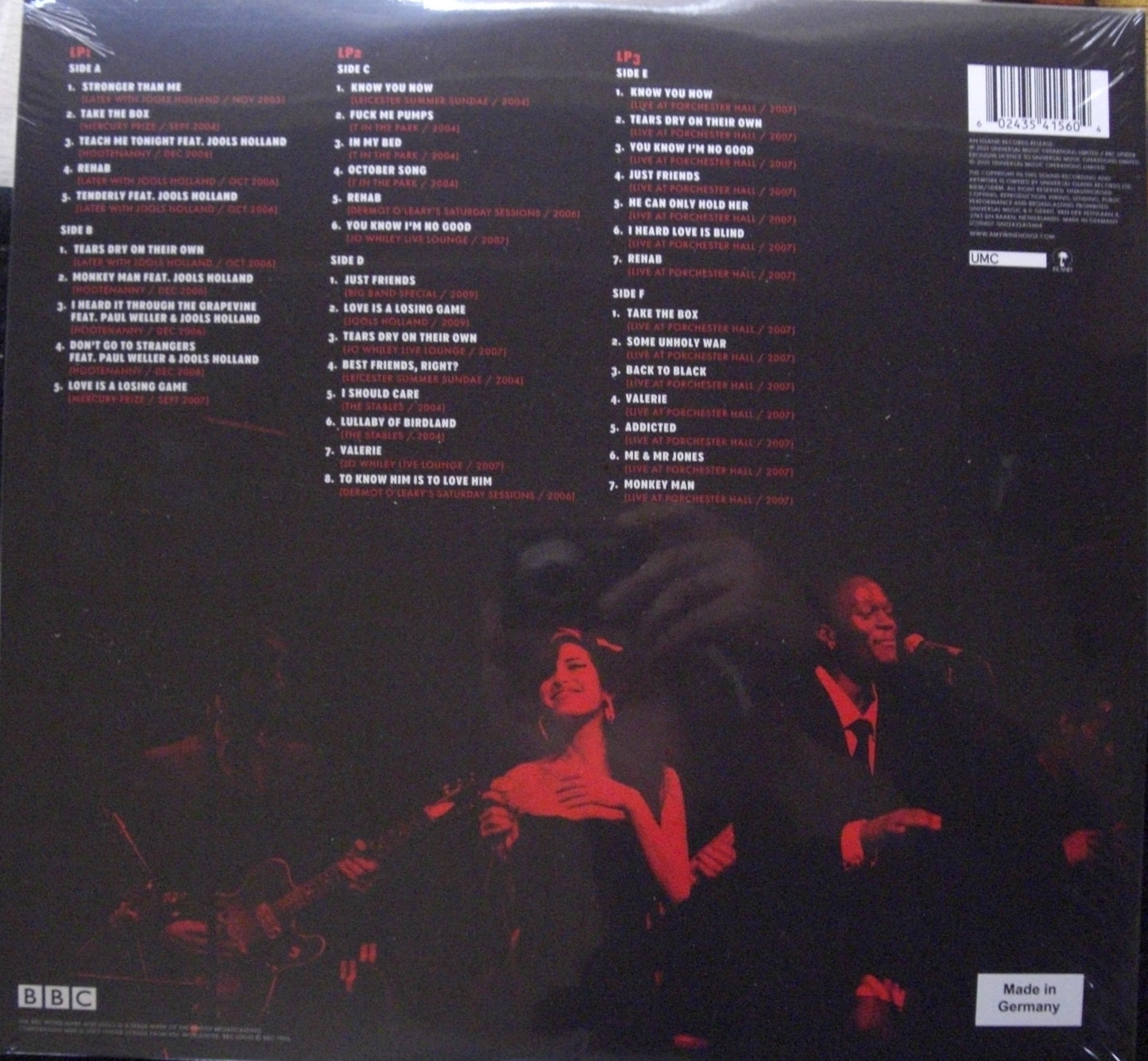 Amy Winehouse – At The BBC 3x Vinyl, LP, Album
