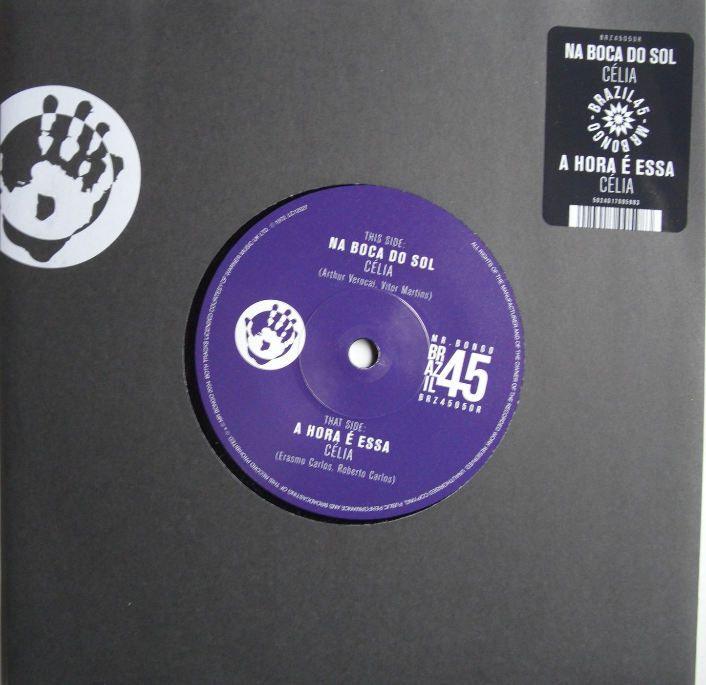 Celia – Na Boca Do Sol / A Hora é Essa Vinyl, 7"