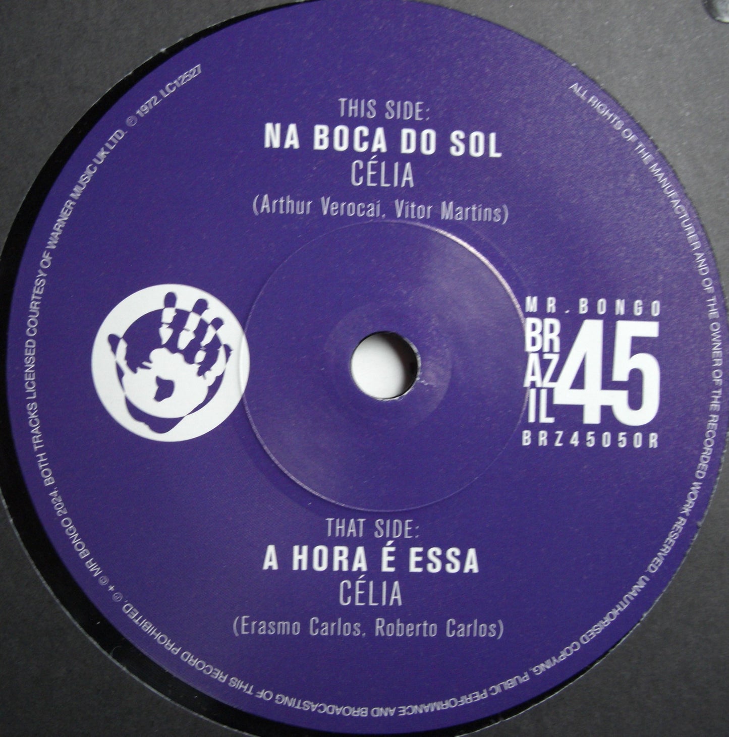 Celia – Na Boca Do Sol / A Hora é Essa Vinyl, 7"