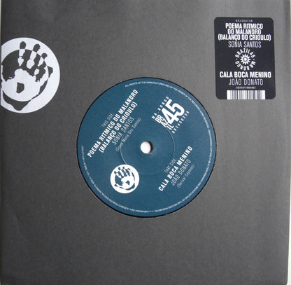 Sonia Santos / Joao Donato – Poema Ritmico Do Malandro / Cala Boca Menino Vinyl, 7"