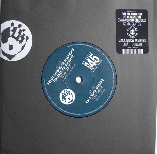 Sonia Santos / Joao Donato – Poema Ritmico Do Malandro / Cala Boca Menino Vinyl, 7"