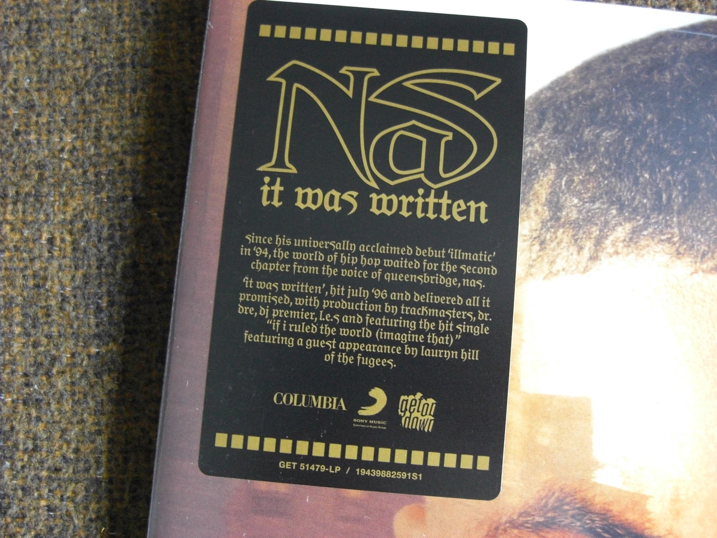 Nas – It Was Written 2 x Vinyl, LP, Album black Repress 2024