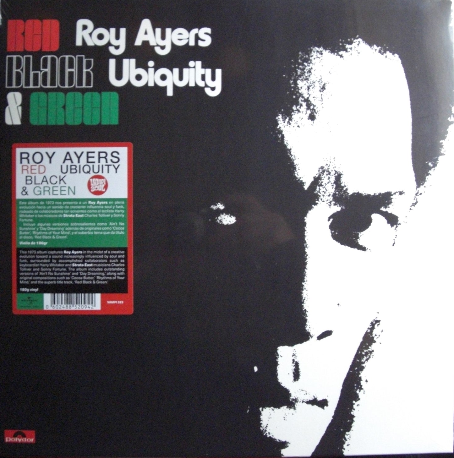 Roy Ayers Ubiquity – Red Black & Green Vinyl, LP, Album, Reissue 180g