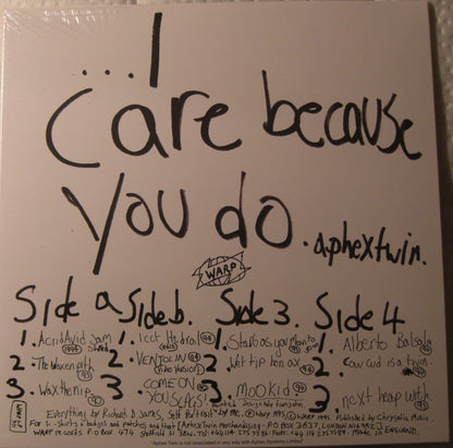 Aphex Twin – ...I Care Because You Do 2x Vinyl, LP, Album