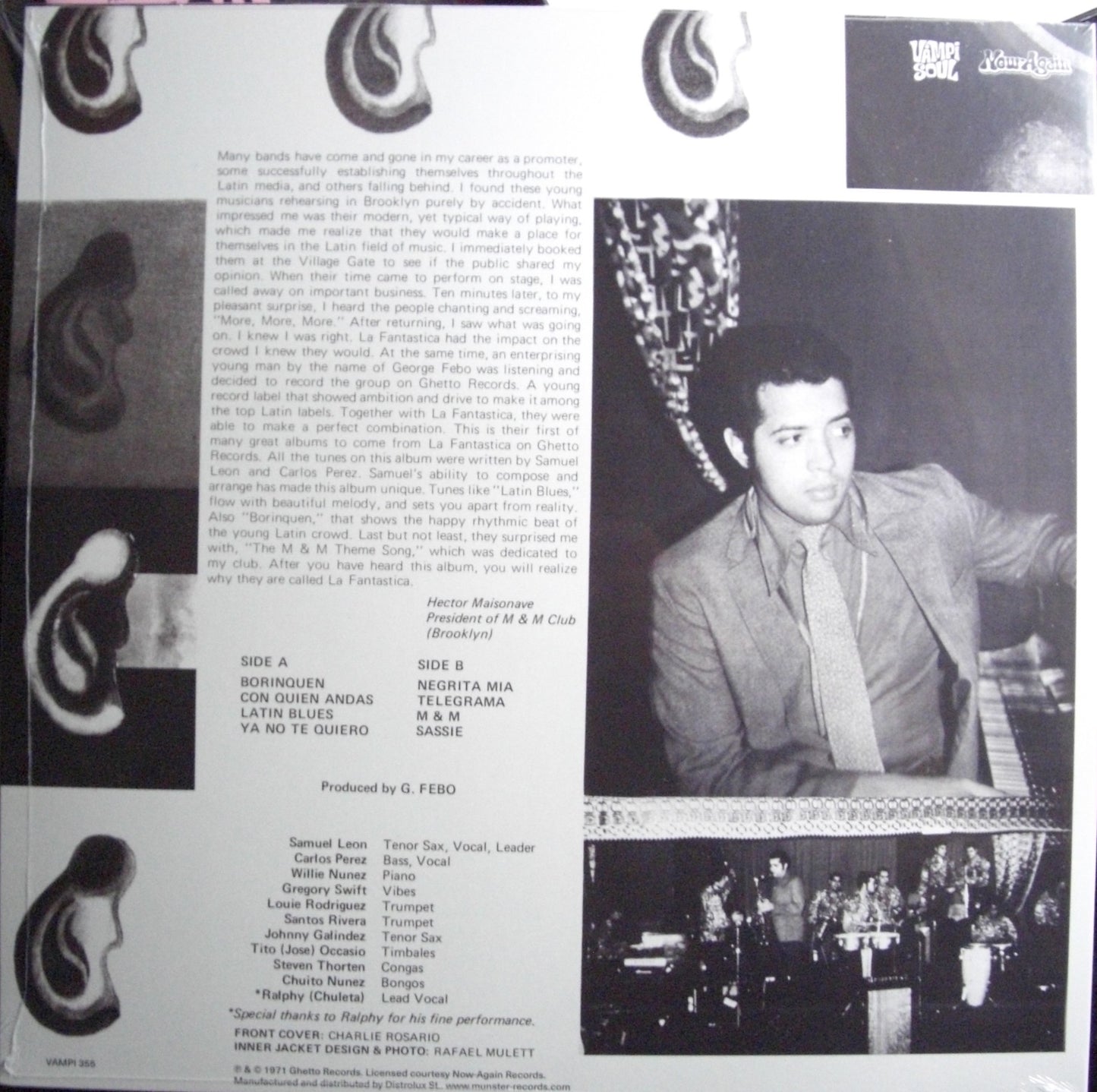 La Fantastica – From Ear To Ear Vinyl, LP, Album, Reissue