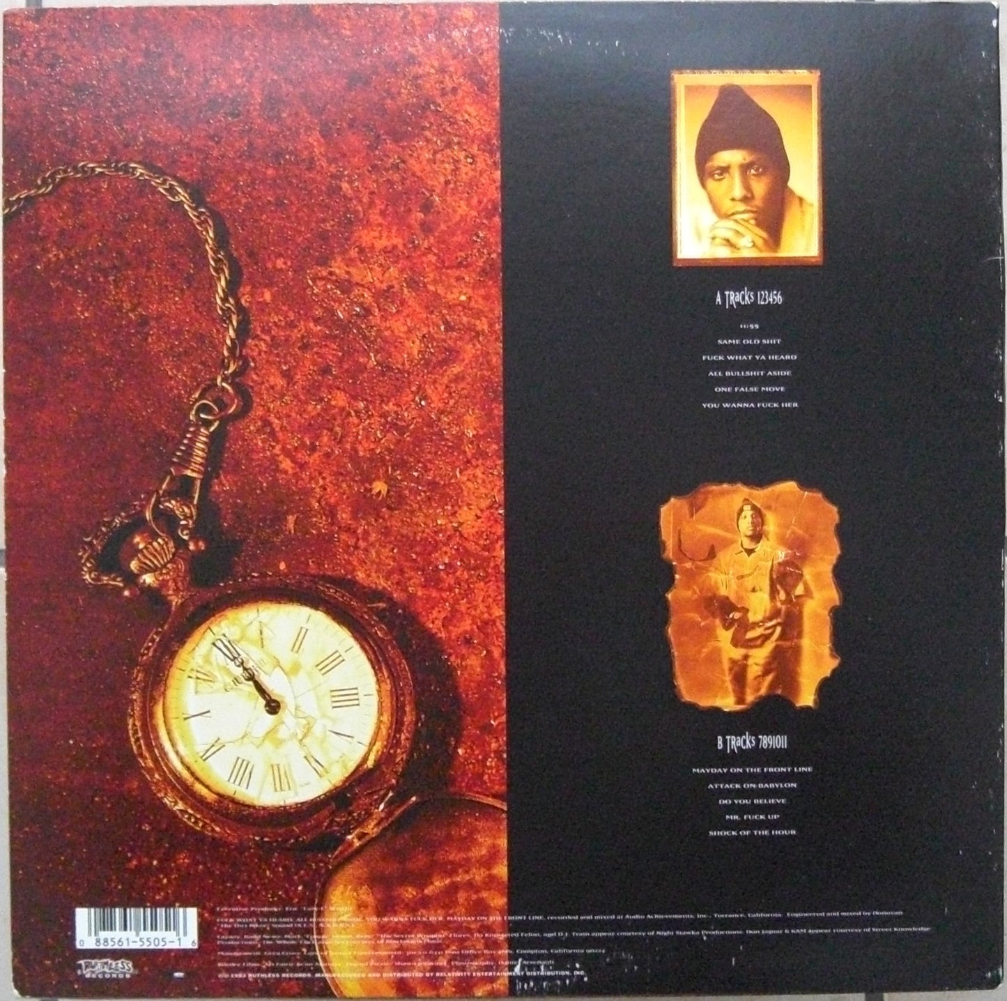 MC Ren – Shock Of The Hour Vinyl, LP, Album US 1993