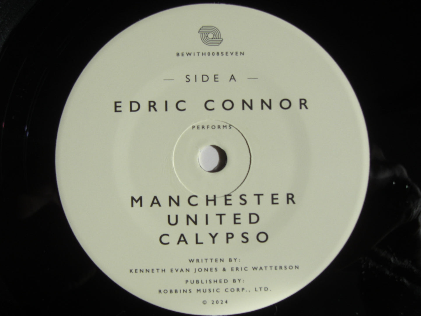 Edric Connor With Ken Jones & His Music – Manchester United Calypso Vinyl, 7"