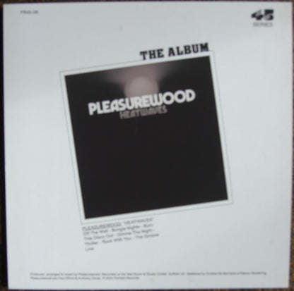 Pleasurewood – Off The Wall / Boogie Nights Vinyl, 7"