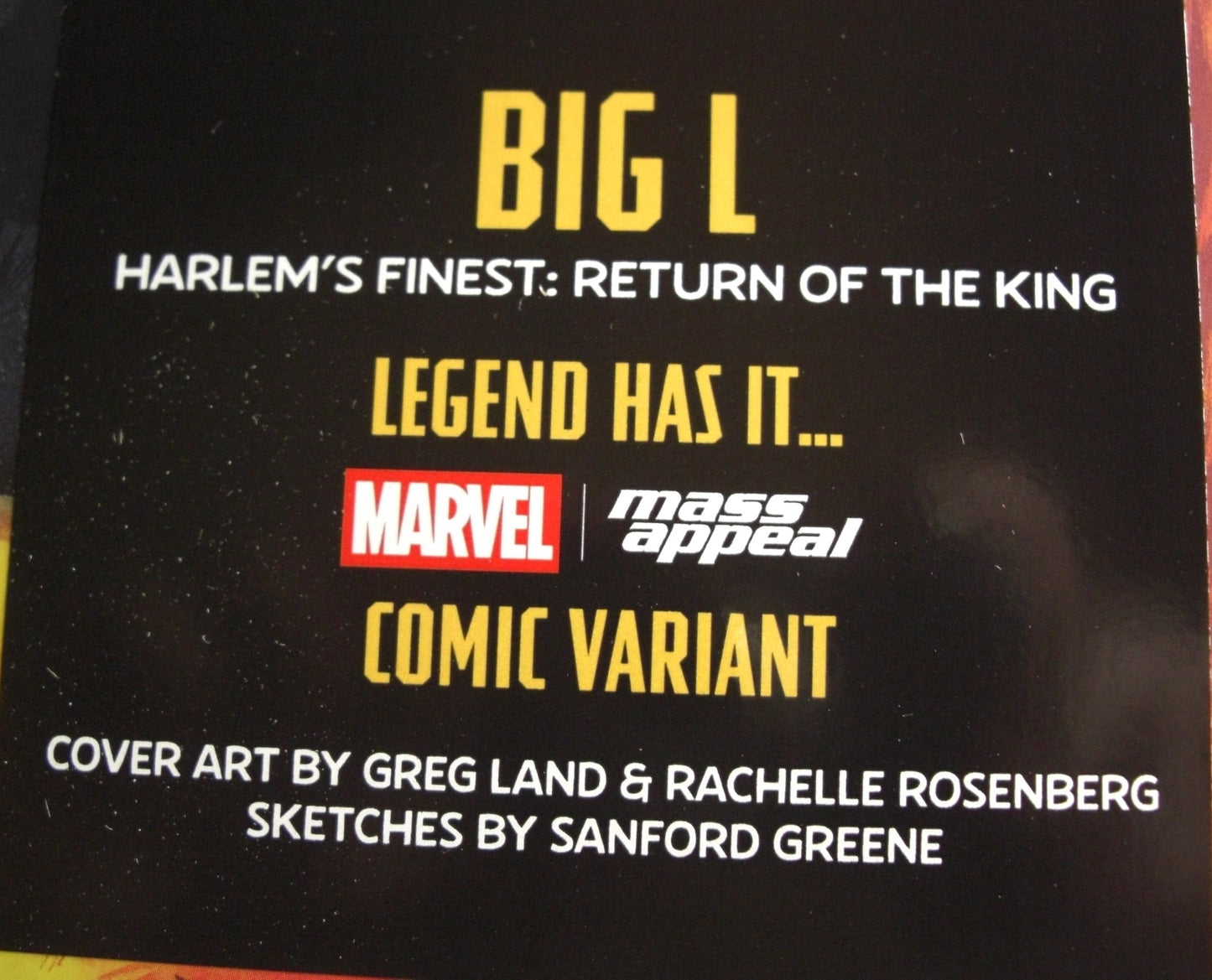 Big L – Harlem's Finest: Return Of The King Vinyl, LP, Album Marvel Variant