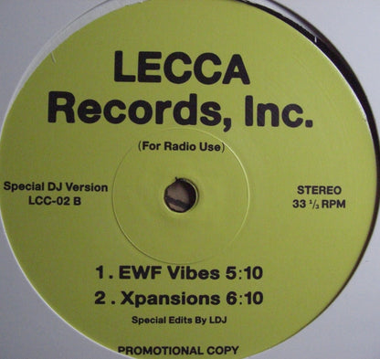 Unknown Artists - Lecca 02 (LDJ Edits) Vinyl, 12"