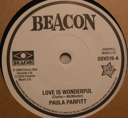 Paula Parfitt, Jeannie Dee – Love Is Wonderful 7"