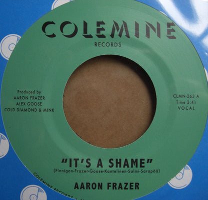 Aaron Frazer - It's A Shame / The Fool Vinyl, 7"