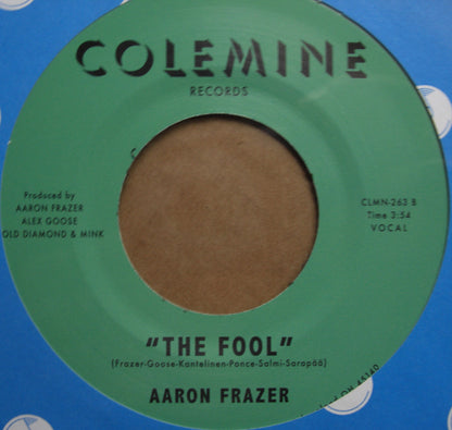 Aaron Frazer - It's A Shame / The Fool Vinyl, 7"