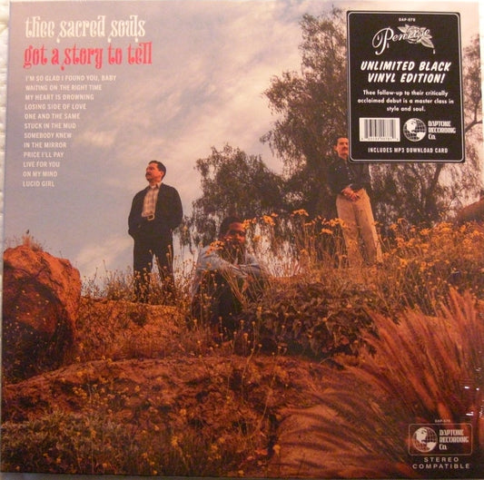 Thee Sacred Souls – Got A Story To Tell Vinyl, LP, Album black