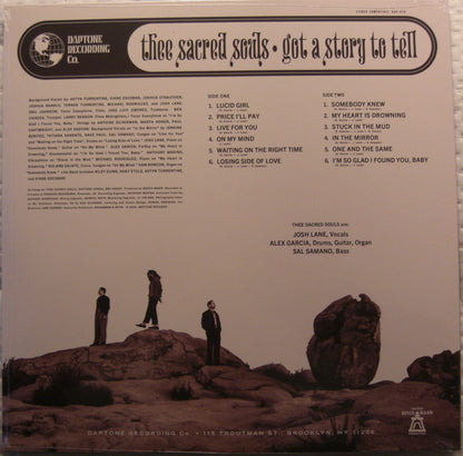 Thee Sacred Souls – Got A Story To Tell Vinyl, LP, Album black