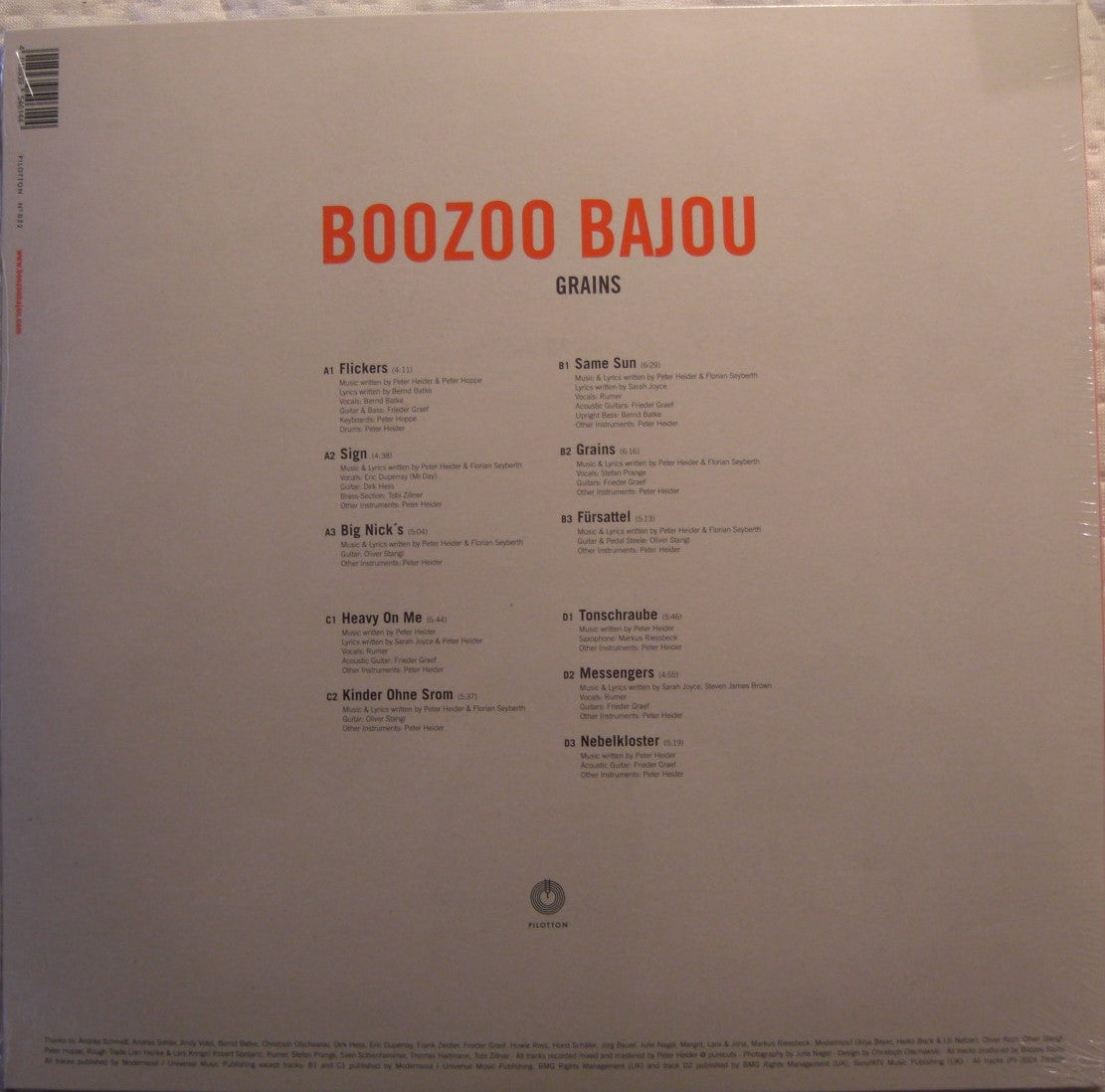 Boozoo Bajou – Grains 2 x Vinyl, LP, Album 180g