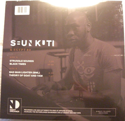 Seun Kuti + Egypt 80 – Night Dreamer Direct To Disc Sessions Vinyl, LP 180g