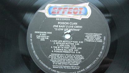 Poison Clan – 2 Low Life Muthas Vinyl, LP, Album US 1990
