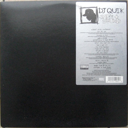 DJ Quik – Safe + Sound 2 x Vinyl, LP, Album, Reissue