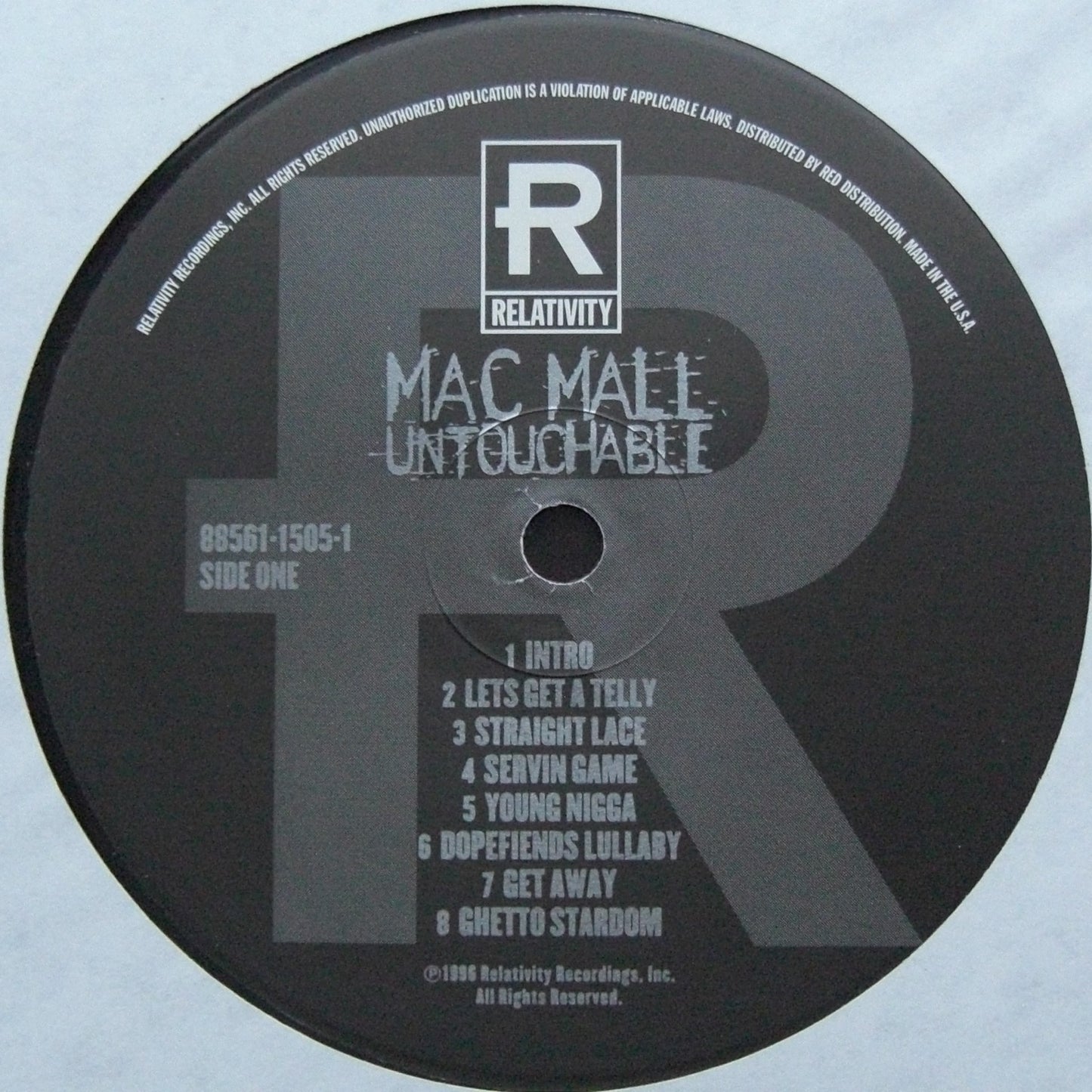 Mac Mall – Untouchable Vinyl, LP, Album US 1996