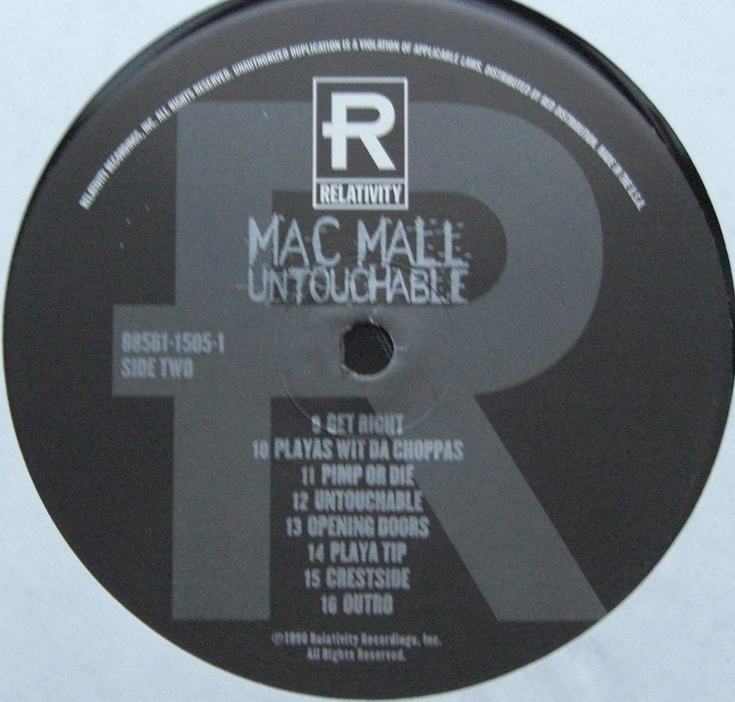 Mac Mall – Untouchable Vinyl, LP, Album US 1996