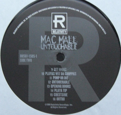 Mac Mall – Untouchable Vinyl, LP, Album US 1996