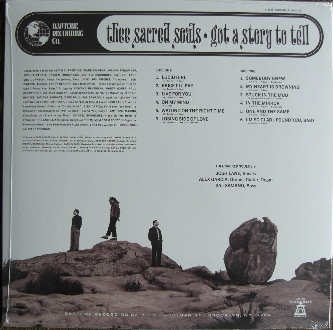 Thee Sacred Souls – Got A Story To Tell Limited Edt magenta
